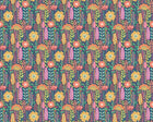 IKA50131W Seedheads Prussian Wallpaper by Ohpopsi