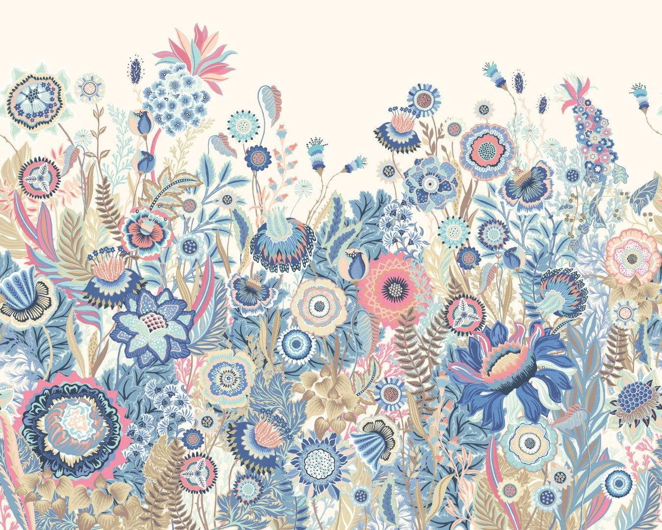 IKA50140M Bloom Sky & Blossom Mural by Ohpopsi