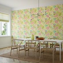 IKA50108W Ichika Trail Coral & Apple Wallpaper by Ohpopsi