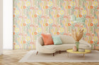 IKA50132W Seedheads Ballet Slipper Wallpaper by Ohpopsi