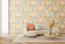 IKA50132W Seedheads Ballet Slipper Wallpaper by Ohpopsi