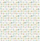 GHS50101W Leaf Boogie Pastel Wallpaper by Ohpopsi
