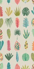 GHS50108W Leaf Boogie Tropical Mix Wallpaper by Ohpopsi