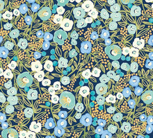 GHS50111W Flora Ditsy Cerulean Wallpaper by Ohpopsi