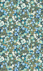 GHS50111W Flora Ditsy Cerulean Wallpaper by Ohpopsi