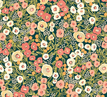 GHS50114W Flora Ditsy Juniper & Ginger Wallpaper by Ohpopsi