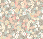 GHS50116W Flora Ditsy Peach & Dove Wallpaper by Ohpopsi