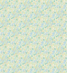 GHS50119W Flora Teal Wallpaper by Ohpopsi