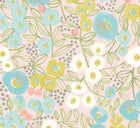 GHS50120W Flora Blush & Lime Wallpaper by Ohpopsi