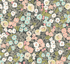 GHS50121W Flora Midnight Blush Wallpaper by Ohpopsi