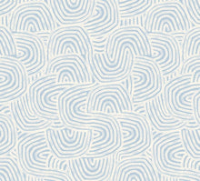 GHS50124W Venation Mini Denim Wallpaper by Ohpopsi