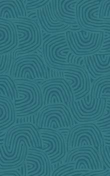 GHS50127W Venation Teal Wallpaper by Ohpopsi