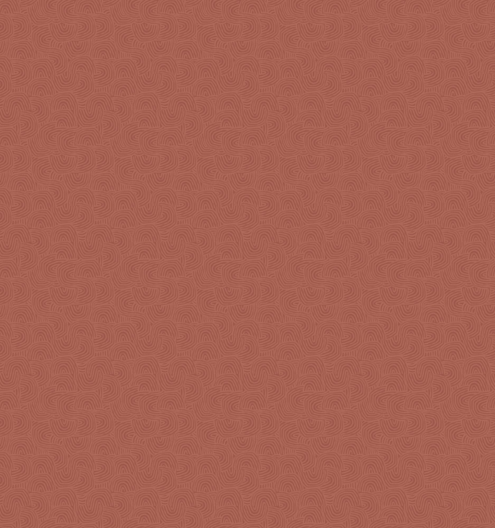 GHS50129W Venation Rust Wallpaper by Ohpopsi