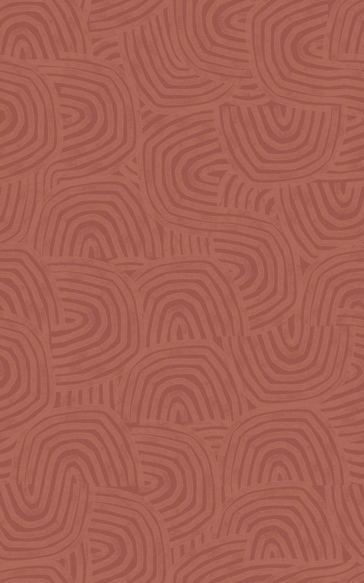 GHS50129W Venation Rust Wallpaper by Ohpopsi