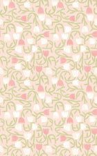 GHS50133W Tiny Tulip Blush Wallpaper by Ohpopsi