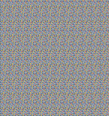 GHS50137W Tiny Tulip Indigo Mix Wallpaper by Ohpopsi