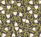 GHS50140W Tiny Tulip Midnight Wallpaper by Ohpopsi