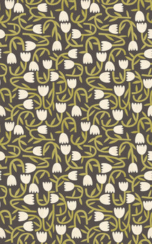 GHS50140W Tiny Tulip Midnight Wallpaper by Ohpopsi