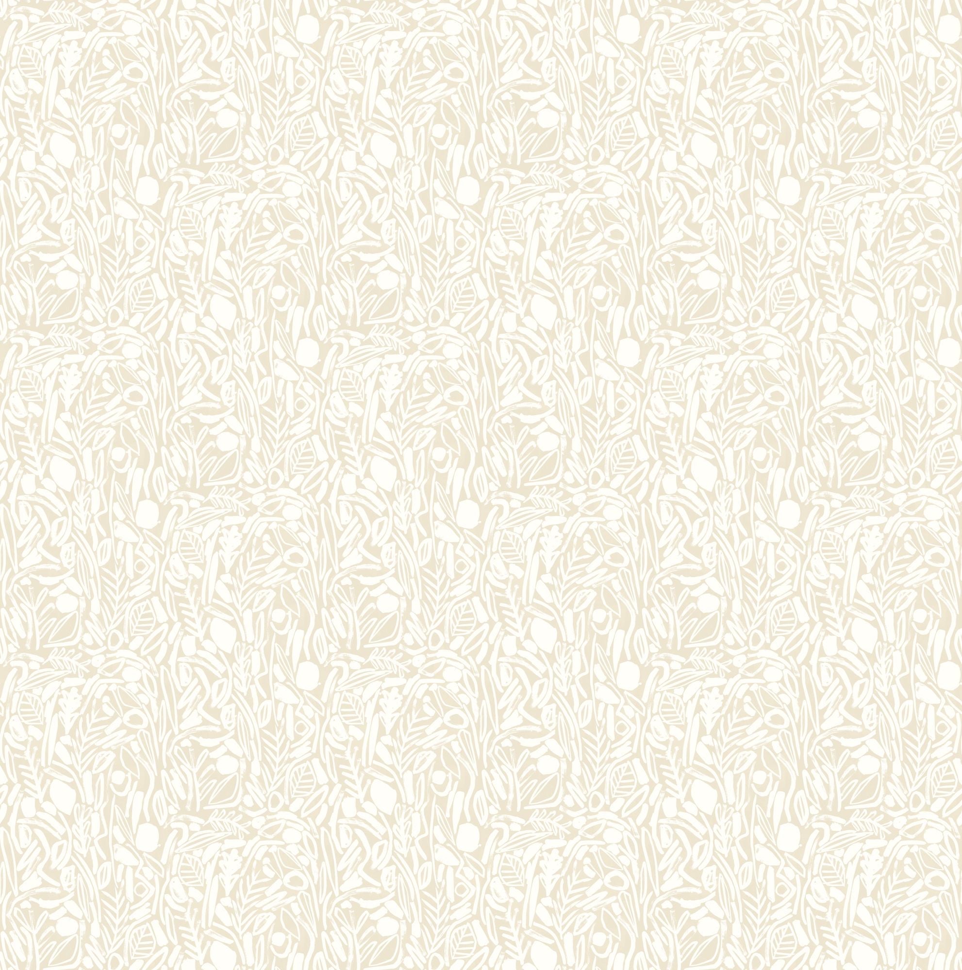 GHS50141W Verdure Linen Wallpaper by Ohpopsi