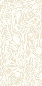 GHS50141W Verdure Linen Wallpaper by Ohpopsi
