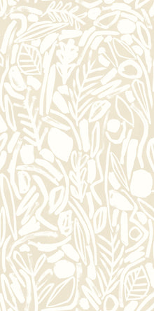 GHS50141W Verdure Linen Wallpaper by Ohpopsi