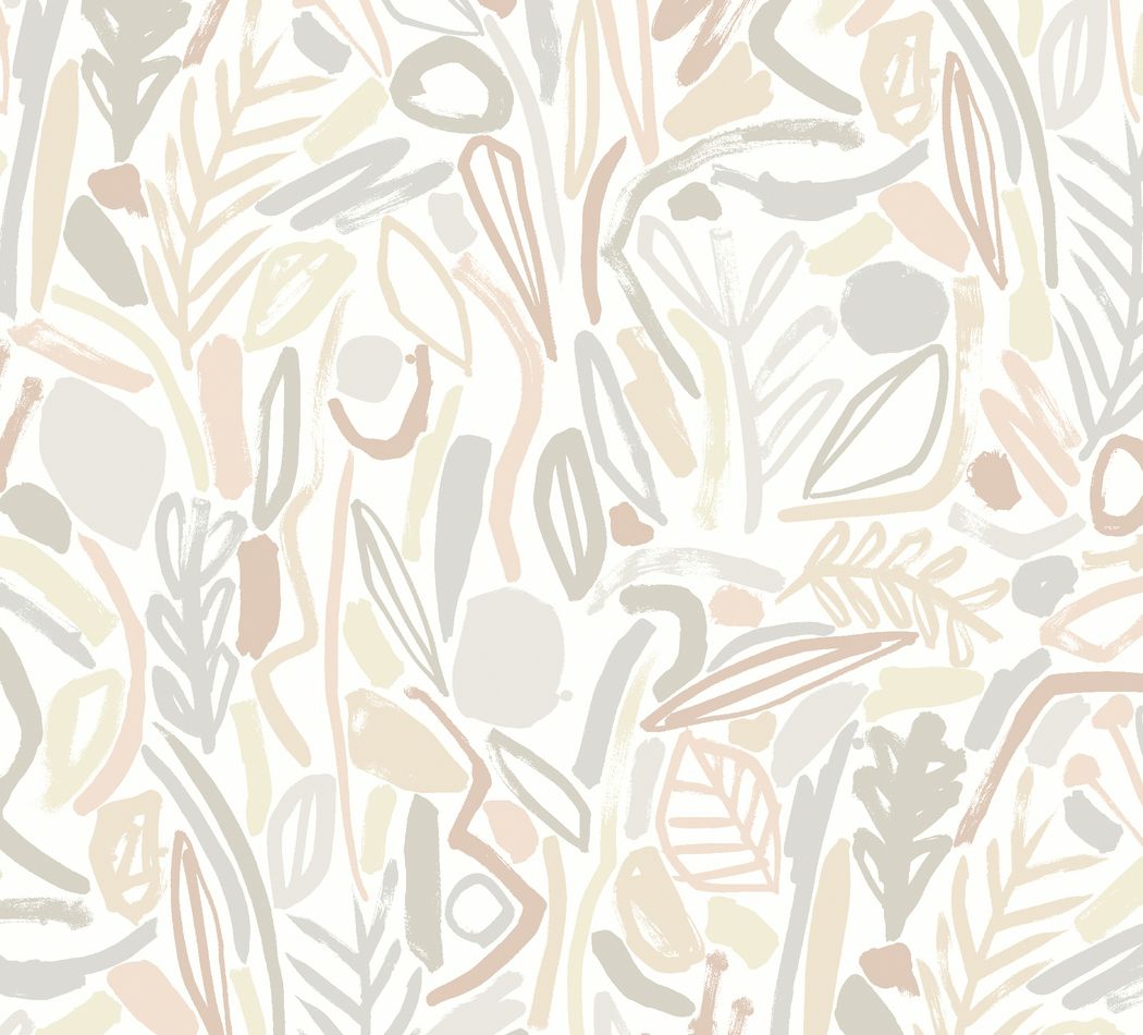 GHS50143W Verdure Parchment Wallpaper by Ohpopsi