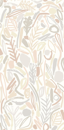 GHS50143W Verdure Parchment Wallpaper by Ohpopsi