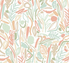 GHS50144W Verdure Sage & Apricot Wallpaper by Ohpopsi