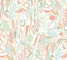 GHS50144W Verdure Sage & Apricot Wallpaper by Ohpopsi