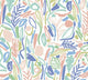 Verdure Periwinkle Glasshouse Wallpaper by Ohpopsi