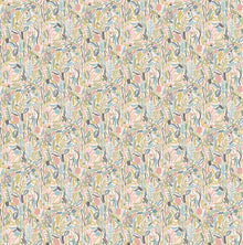 GHS50147W Verdure Blush & Petrol Wallpaper by Ohpopsi