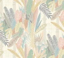 GHS50149W Glasshouse Blush & Apricot Wallpaper by Ohpopsi