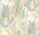 Glasshouse Blush & Apricot Glasshouse Wallpaper by Ohpopsi