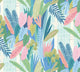 Glasshouse Indigo & Pink Glasshouse Wallpaper by Ohpopsi