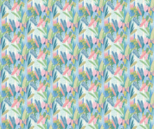 GHS50151W Glasshouse Indigo & Pink Wallpaper by Ohpopsi