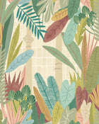 GHS50152W Glasshouse Forest & Chestnut Wallpaper by Ohpopsi
