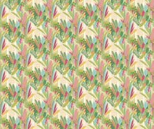 GHS50153W Glasshouse Emerald & Coral Wallpaper by Ohpopsi