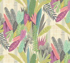 GHS50155W Glasshouse Heather & Olive Wallpaper by Ohpopsi