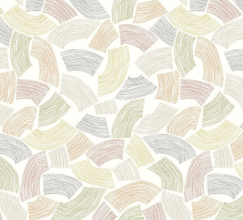 GHS50157W Elements Bark & Sage Wallpaper by Ohpopsi
