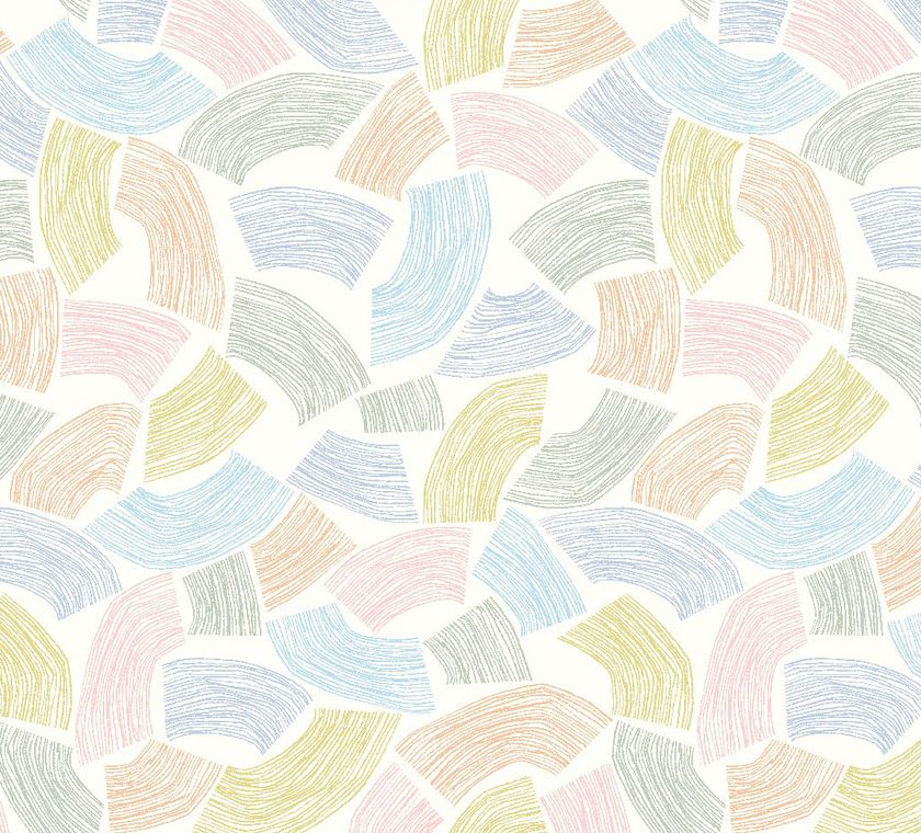GHS50158W Elements Coral Pastel Wallpaper by Ohpopsi