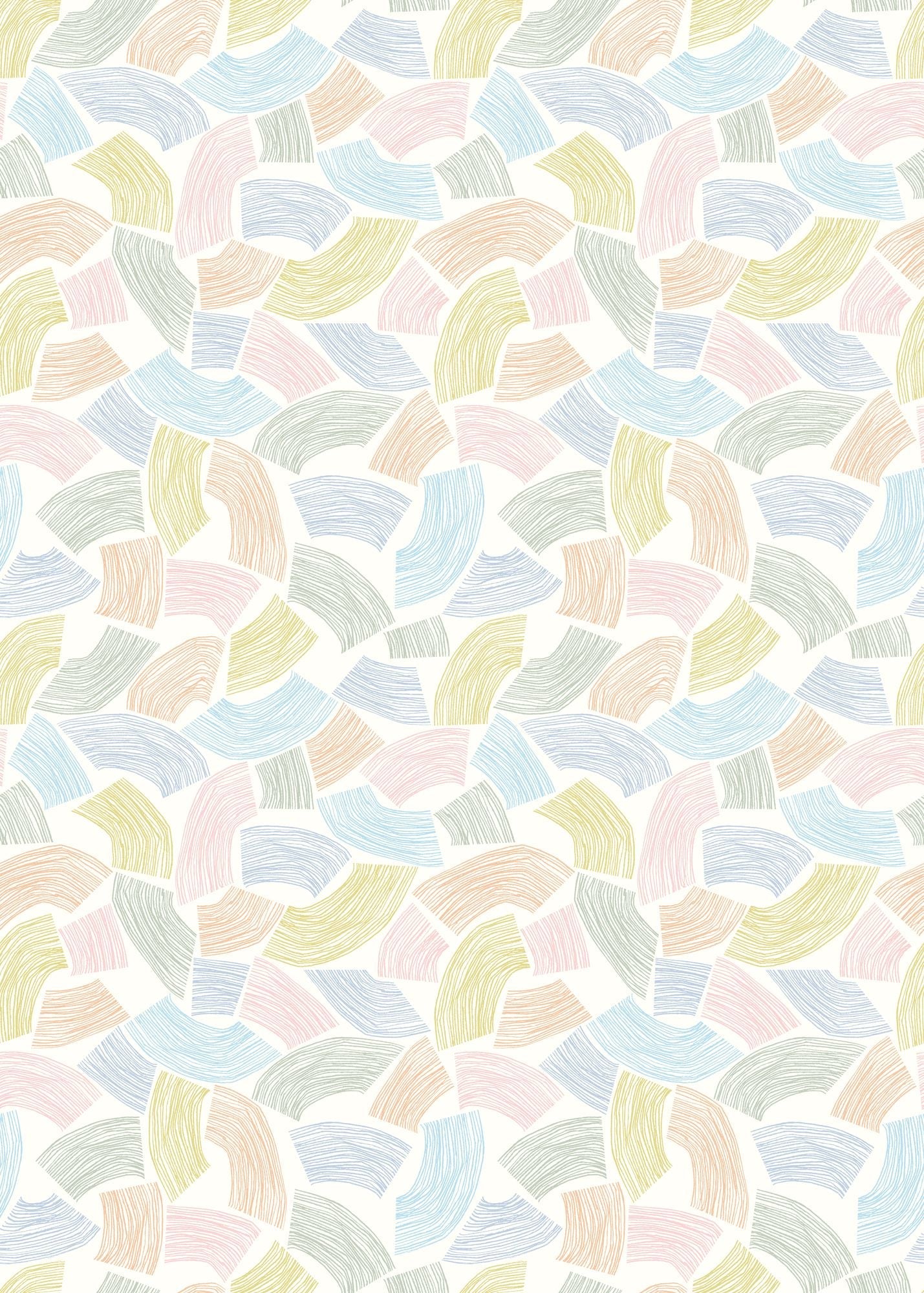 GHS50158W Elements Coral Pastel Wallpaper by Ohpopsi