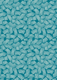 GHS50163W Elements Teal Wallpaper by Ohpopsi