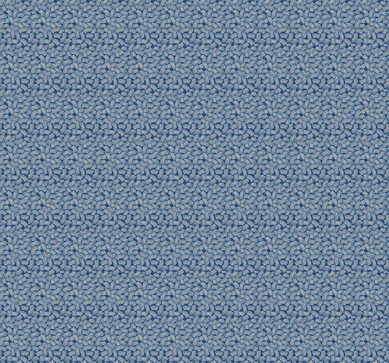 GHS50164W Elements Indigo Wallpaper by Ohpopsi