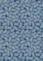 GHS50164W Elements Indigo Wallpaper by Ohpopsi