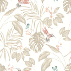 LBK50104W Hummingbird Oyster Wallpaper by Ohpopsi
