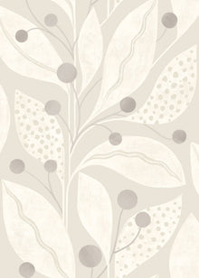 LBK50118W Berry Dot Dove Wallpaper by Ohpopsi