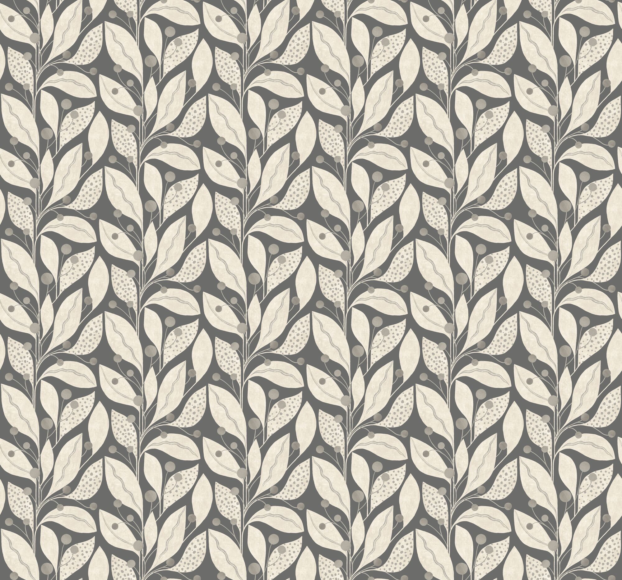 LBK50119W Berry Dot Carbon Wallpaper by Ohpopsi