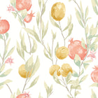 LBK50140W Pomegranate Trail Olive Wallpaper by Ohpopsi