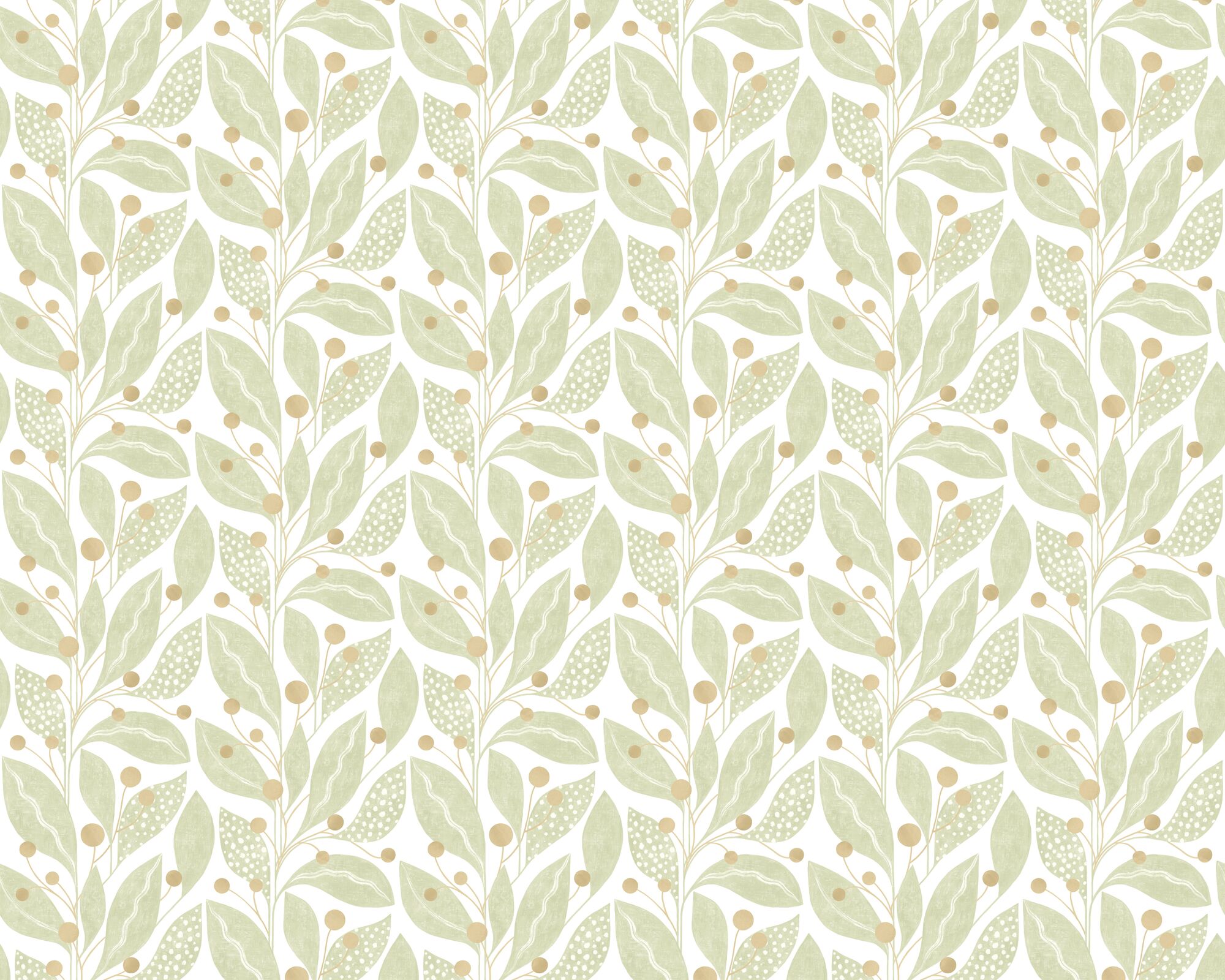 LBK50141W Berry Dot Artichoke Wallpaper by Ohpopsi