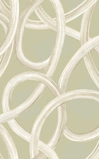 LBK50142W Twisted Geo Moss Wallpaper by Ohpopsi